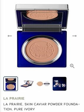 La Prairie Powder Foundation Compact in Cream Beige